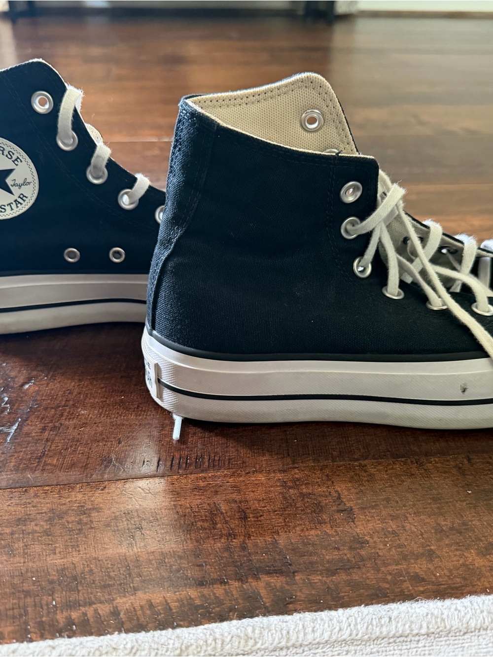 Converse High Top Sneakers - Black & White